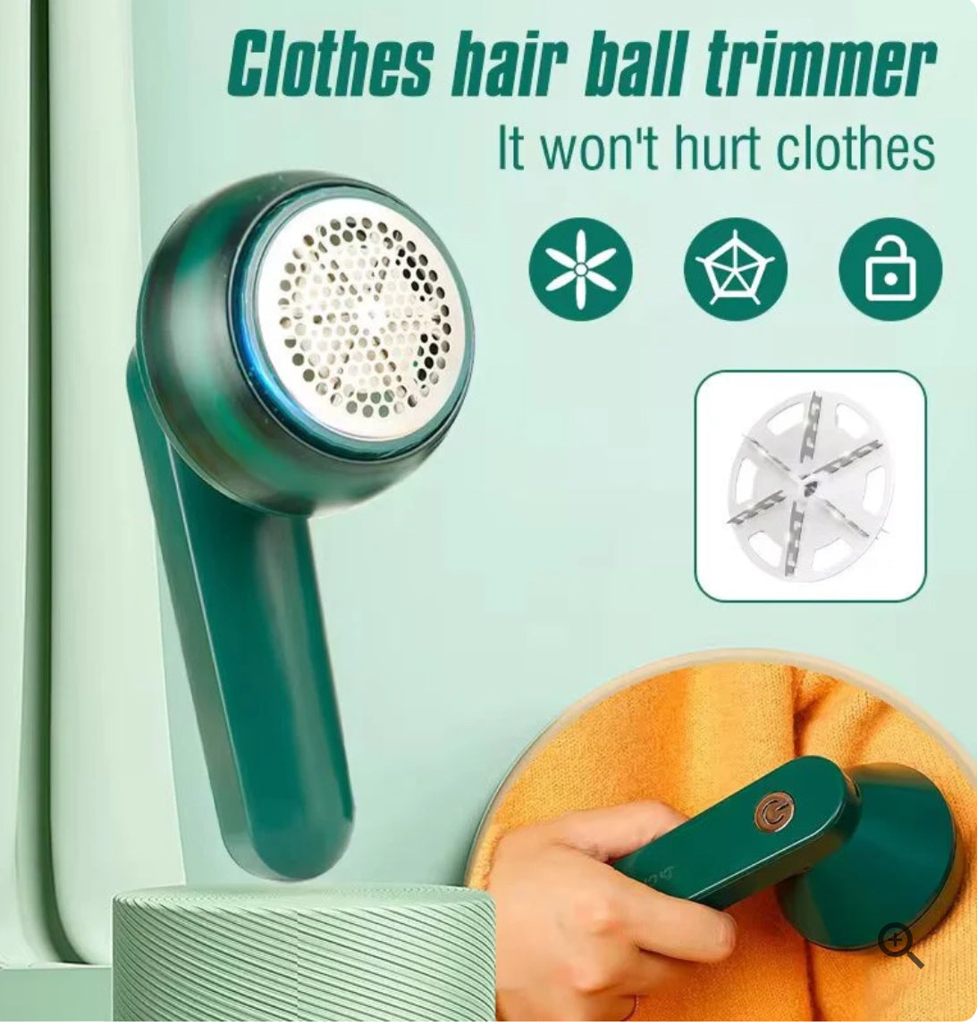 Rechargeable Lint Remover For Clothes, Fuzz Remover