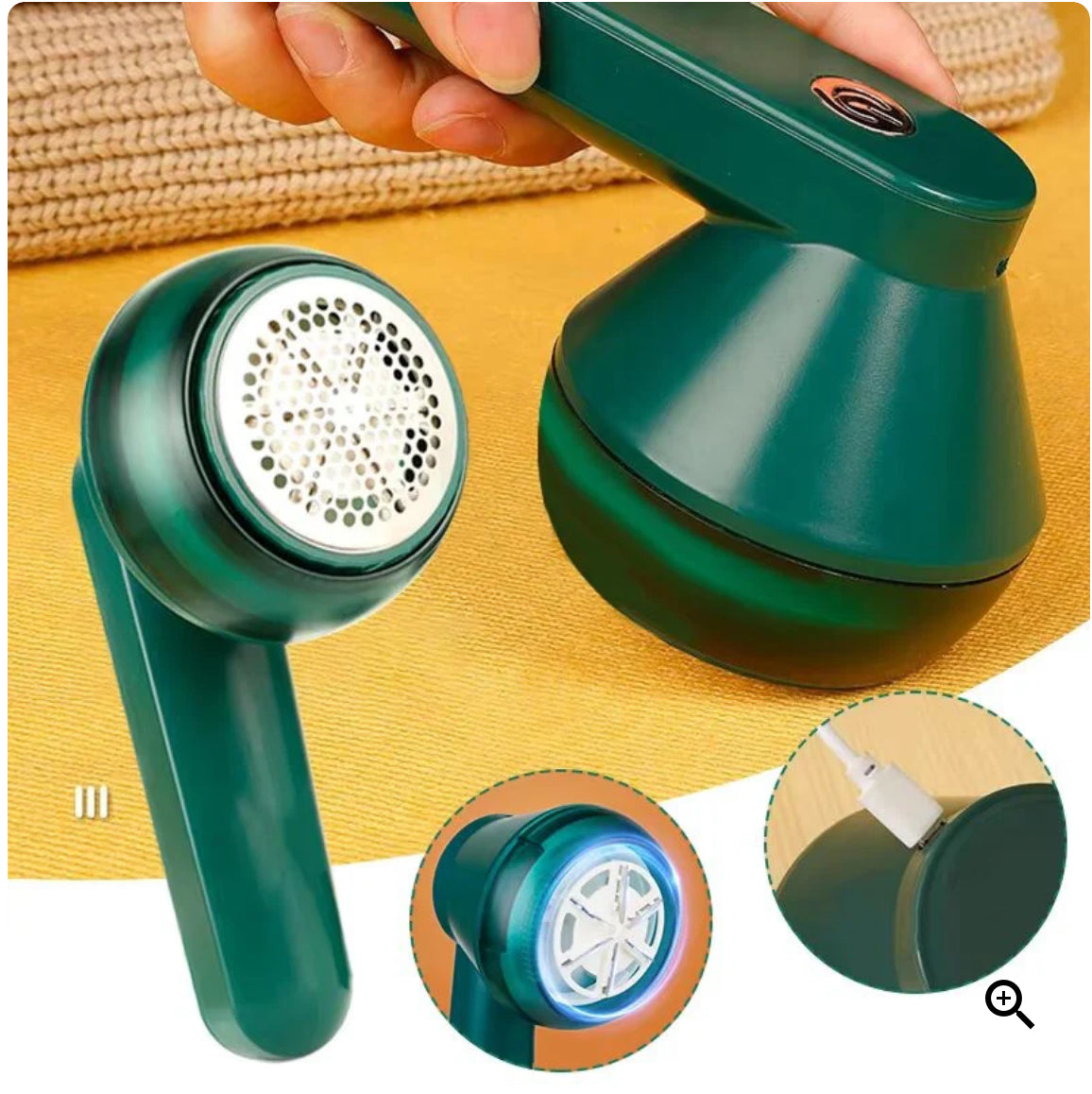 Rechargeable Lint Remover For Clothes, Fuzz Remover