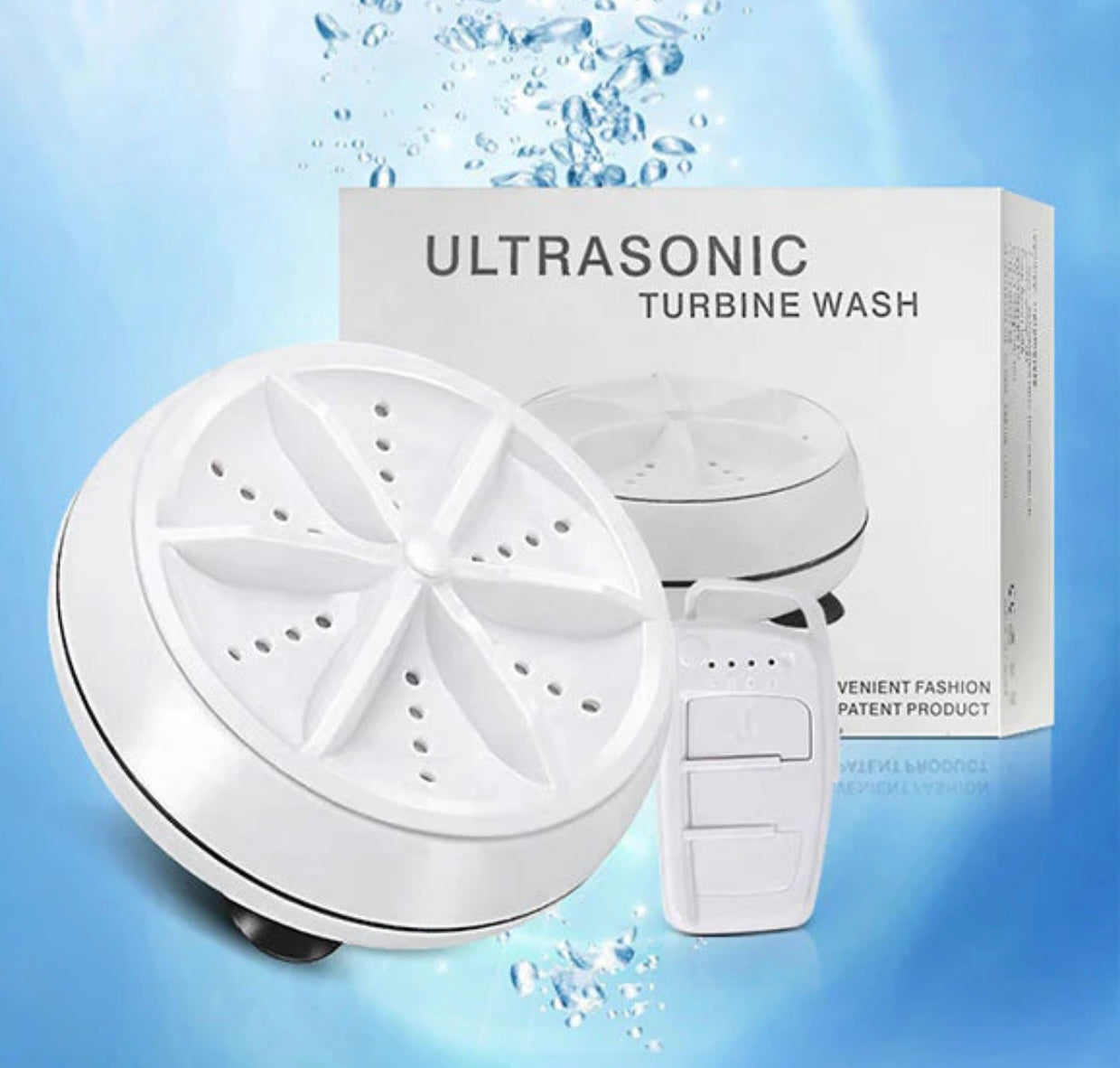 Portable Ultrasonic Mini Washing Machine